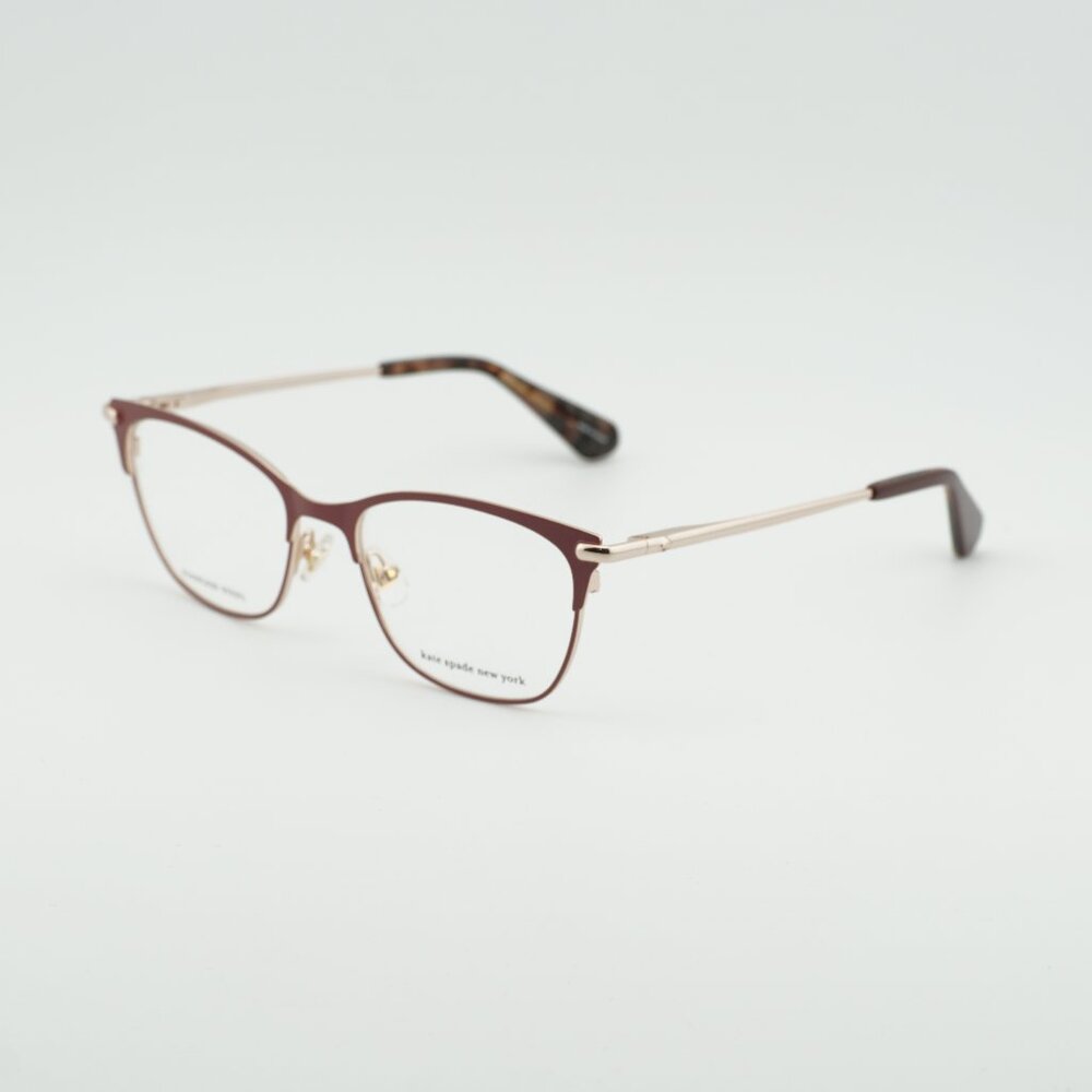 Kate Spade BENDALL 0LHF 00 Eyeglasses Burgundy 50mm Rectangle Frame